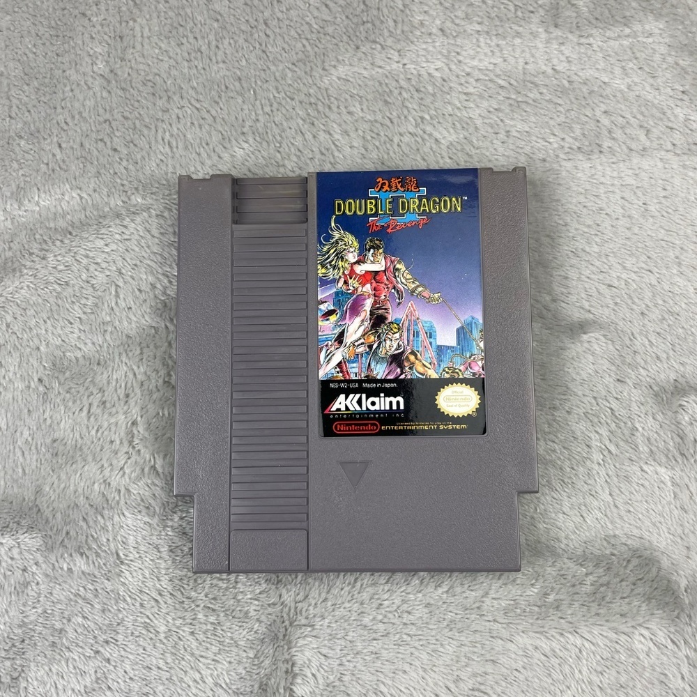 Double Dragon II Nintendo NES Authentic Original Tested Vintage Video Game CIB - Picture 4 of 12